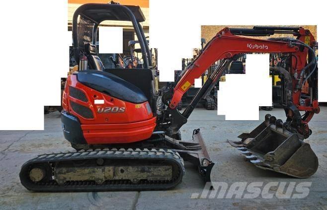 Kubota U 20-3 حفارات صغيرة أقل من 7 طن (حفارات صغيرة)