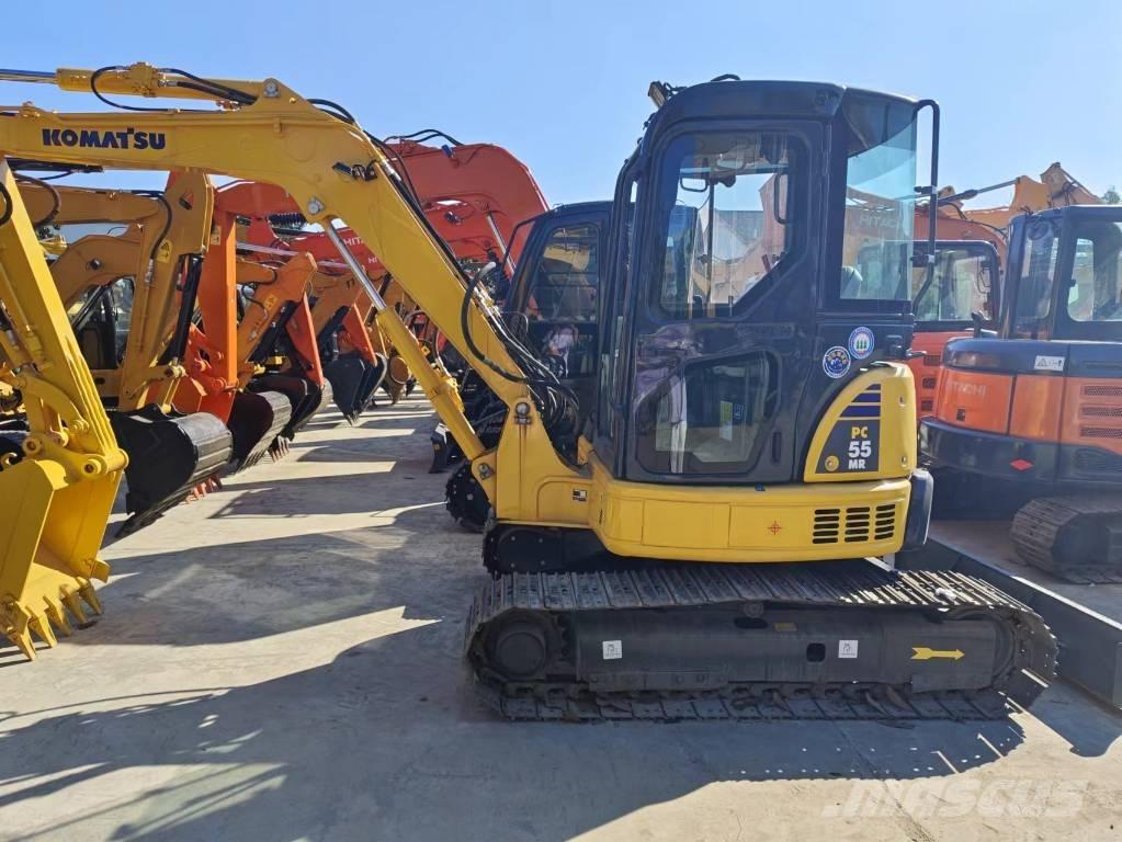 Komatsu PC 55 MR حفارات صغيرة أقل من 7 طن (حفارات صغيرة)
