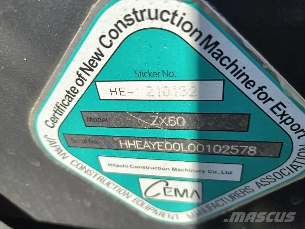 Hitachi 60 حفارات زحافة