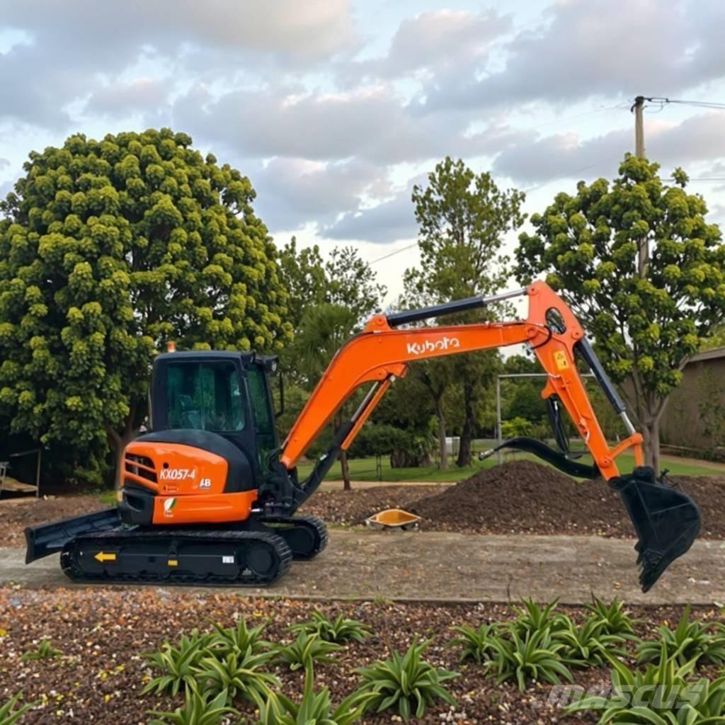 Kubota KX057-4 حفارات صغيرة أقل من 7 طن (حفارات صغيرة)