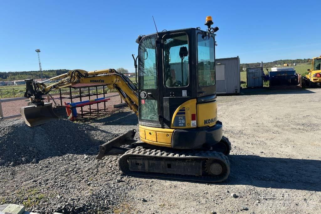 Komatsu PC 26 MR-3 حفارات صغيرة أقل من 7 طن (حفارات صغيرة)