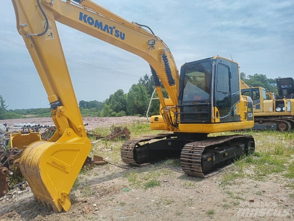 Komatsu PC 120 حفارات زحافة