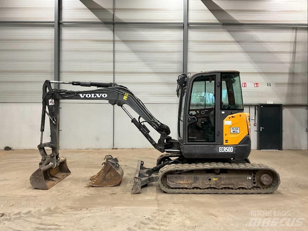 Volvo ECR 50 D حفارات صغيرة أقل من 7 طن (حفارات صغيرة)