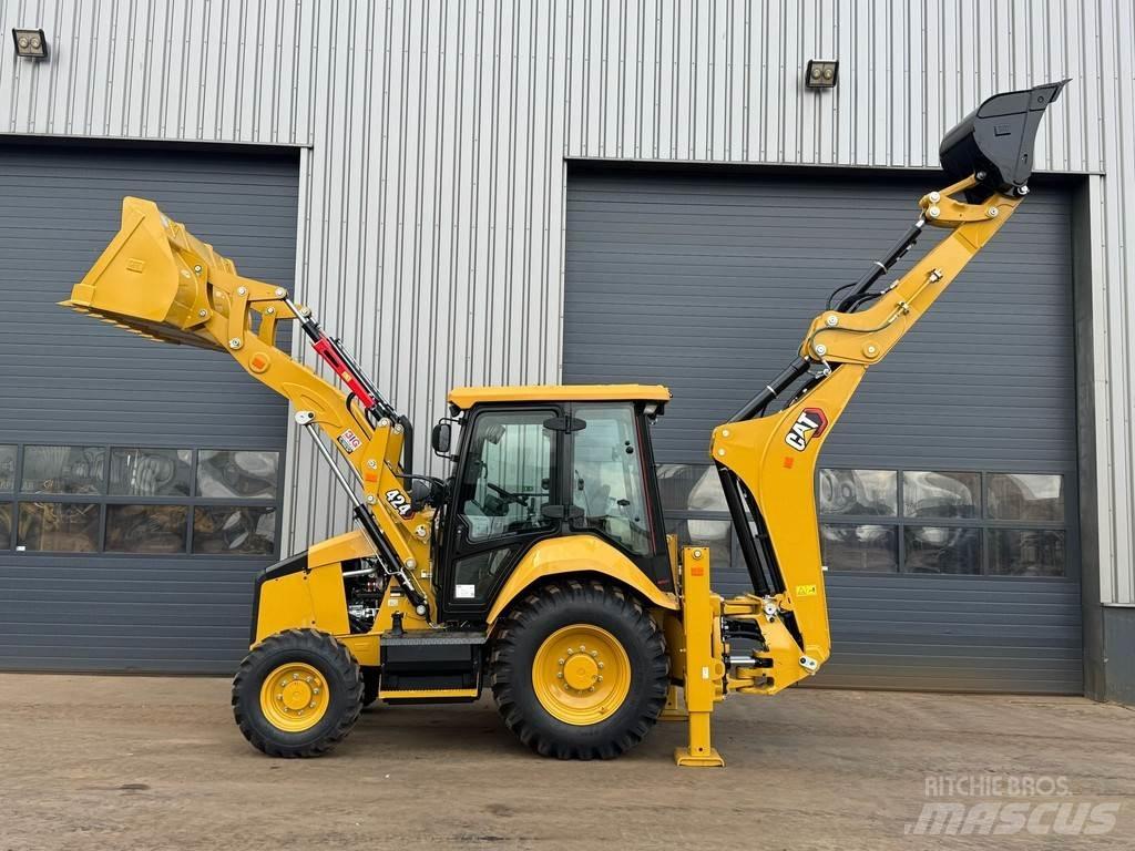 CAT 424 - 4WD / AC لوادر ذات جرافات عكسية