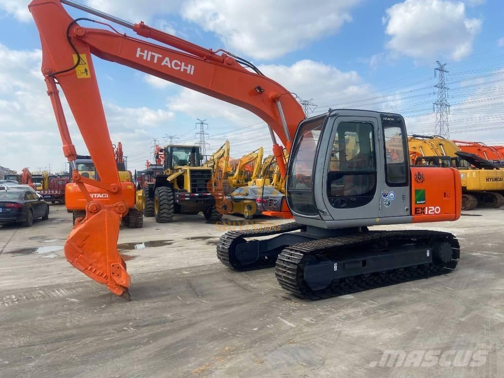 Hitachi EX 120 حفارات زحافة