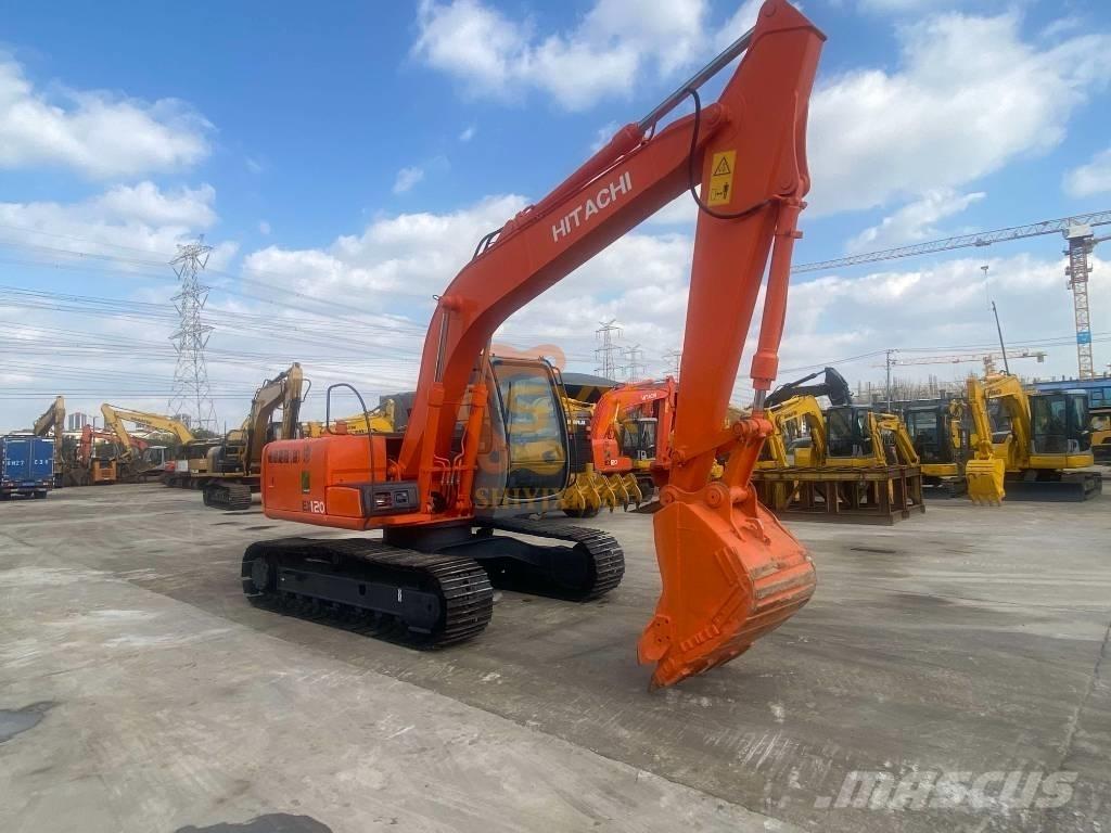 Hitachi EX 120 حفارات زحافة