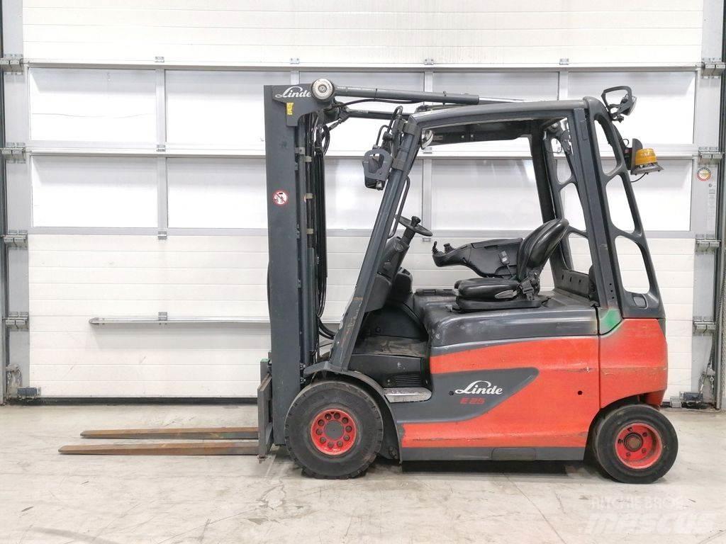 Linde E25-01 شاحنات ذات رافعات شوكية تعمل بالكهرباء