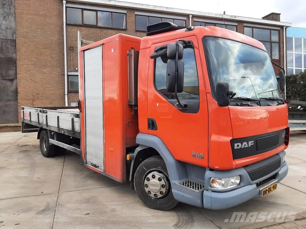 DAF LF 45.170 شاحنات مسطحة/مفصلية الجوانب