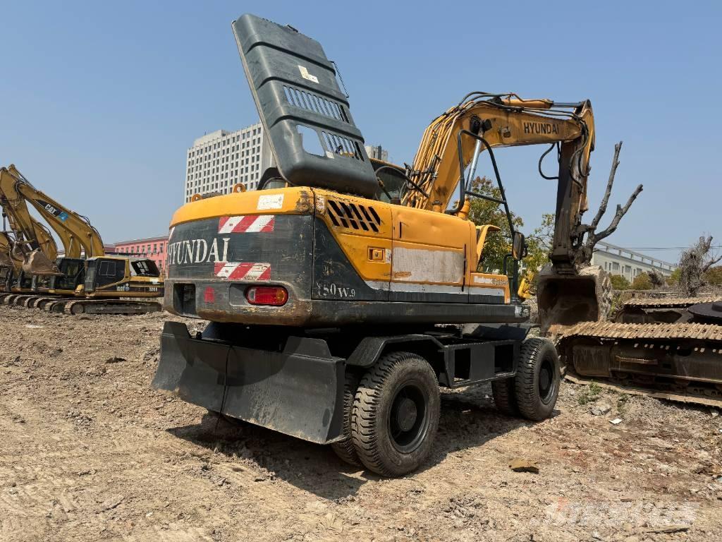 Hyundai R 150 W-9 حفارات بعجل
