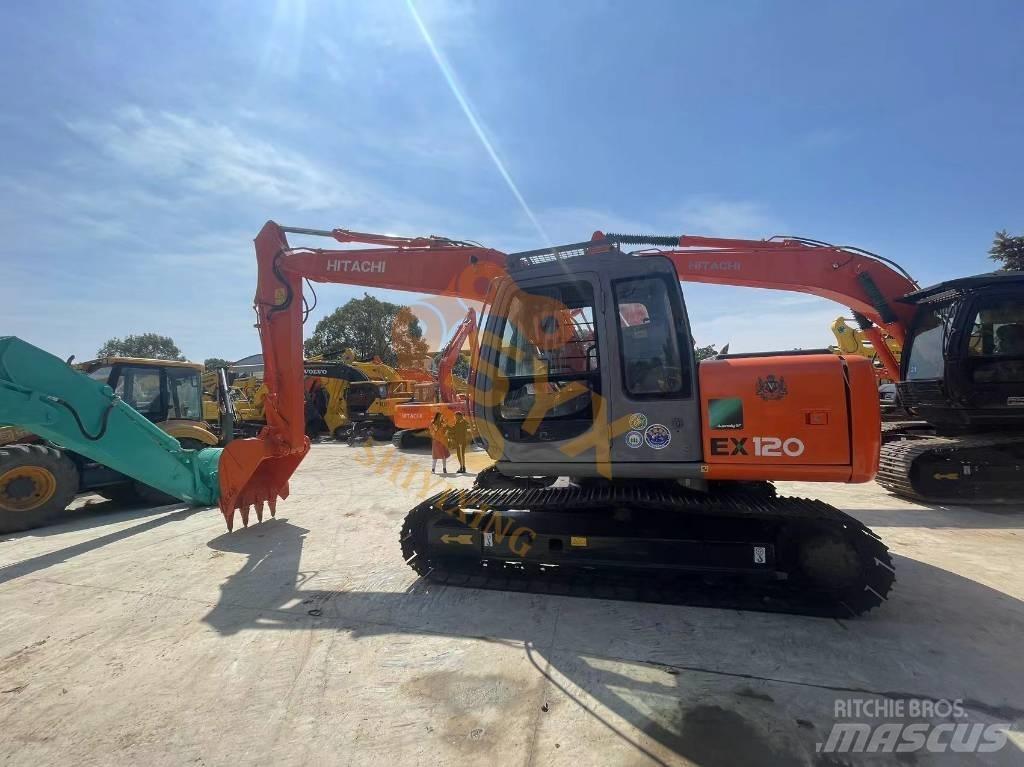 Hitachi EX 120 حفارات زحافة