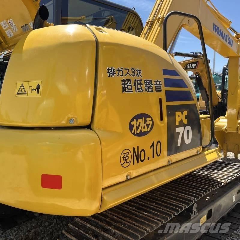 Komatsu PC 70 حفارات زحافة