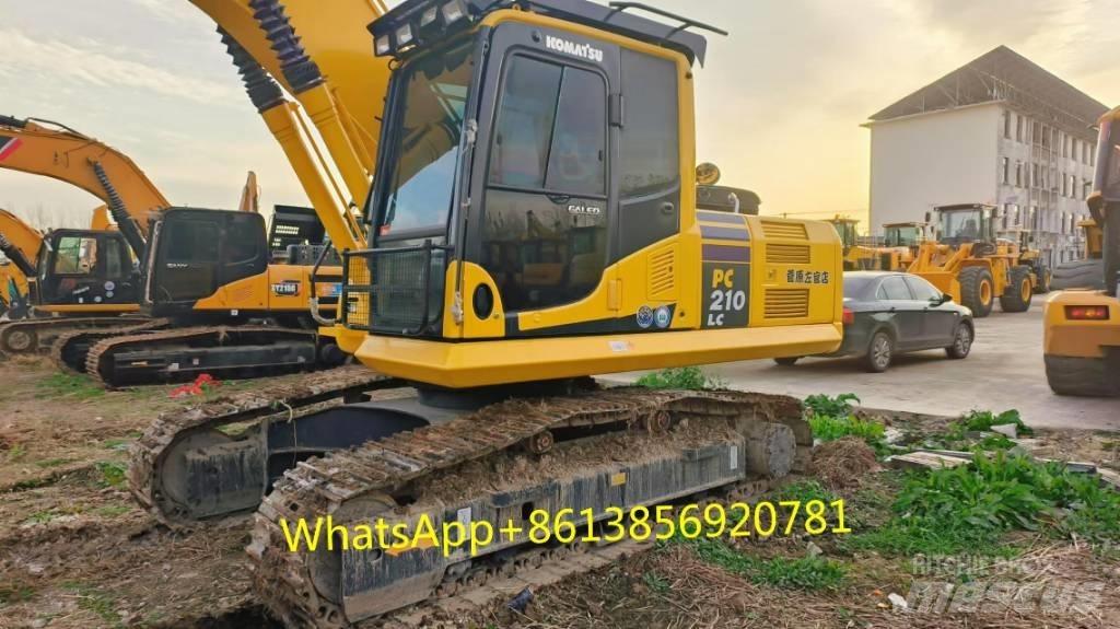 Komatsu PC 210-8 حفارات زحافة