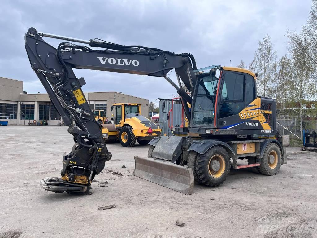 Volvo EWR 170 E حفارات بعجل