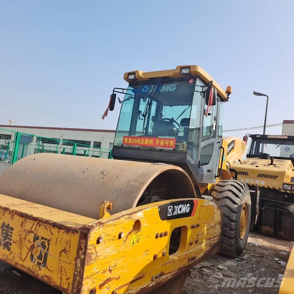 XCMG XS 263J مداحل أحادية الأسطوانة