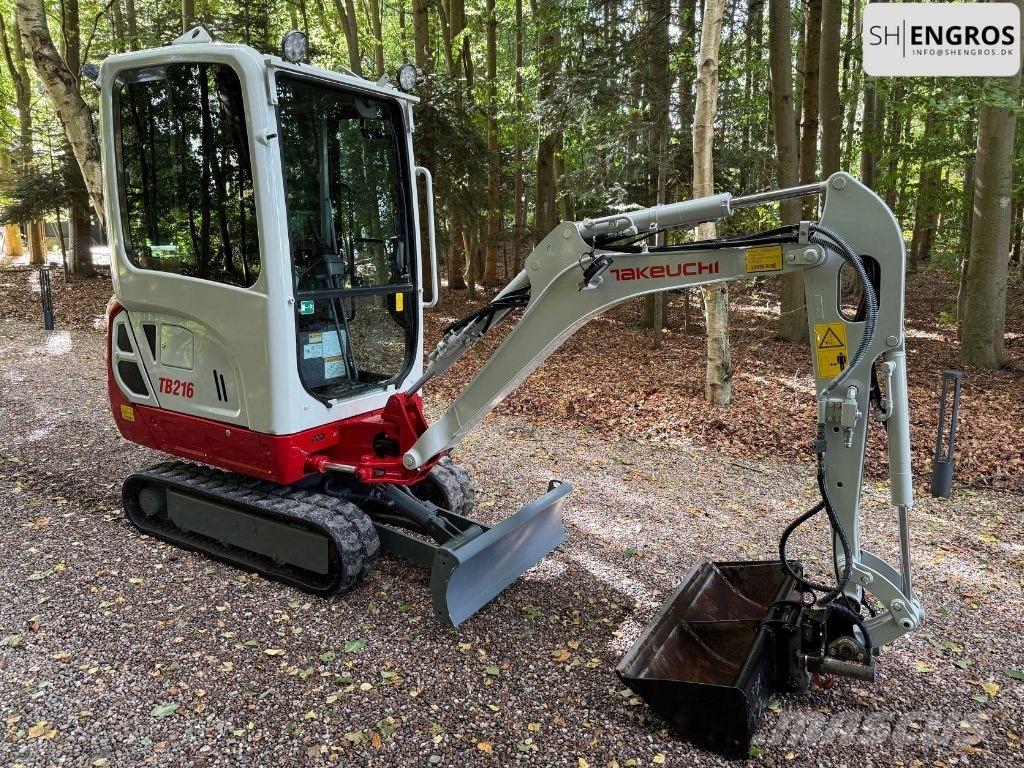 Takeuchi TB 216 حفارات صغيرة أقل من 7 طن (حفارات صغيرة)