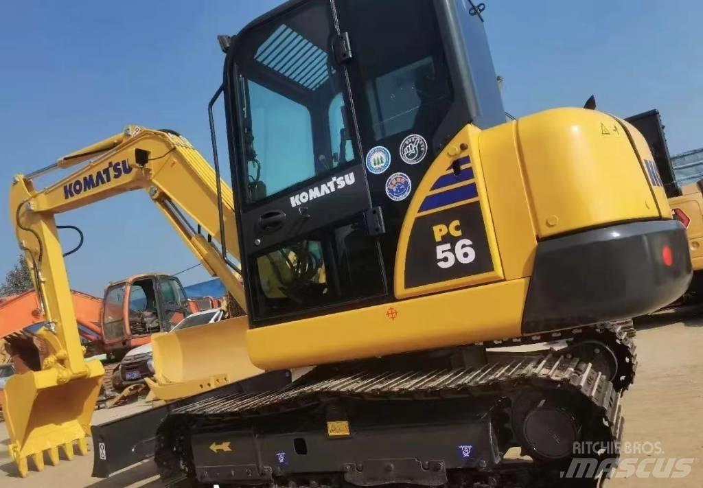 Komatsu PC 56 حفارات صغيرة أقل من 7 طن (حفارات صغيرة)