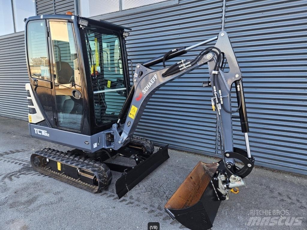 Terex tc16-2 حفارات صغيرة أقل من 7 طن (حفارات صغيرة)