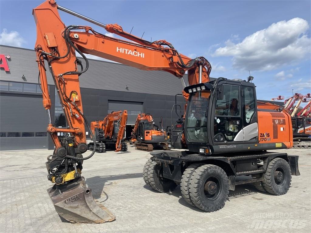 Hitachi ZX 170 W-5 B حفارات بعجل