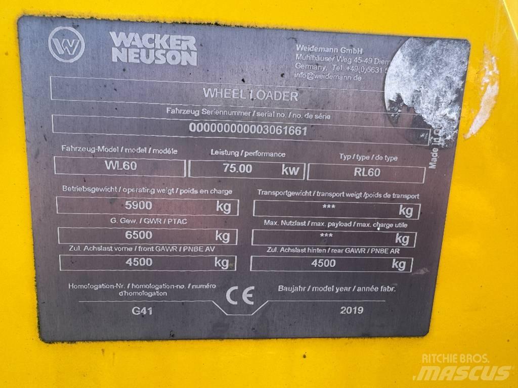 Wacker Neuson WL60 لوادر بعجل