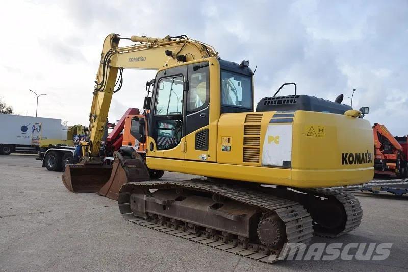 Komatsu PC160 LC8 حفارات زحافة