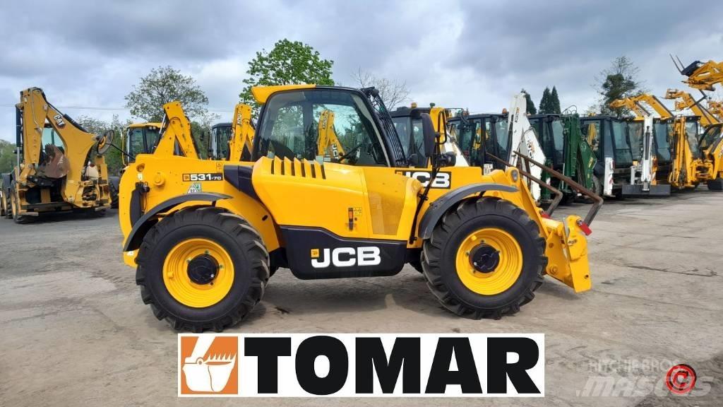 JCB 531-70 مناولات متداخلة