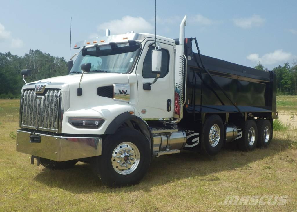 Western Star 47 X عربات نقل قلابة للمواقع