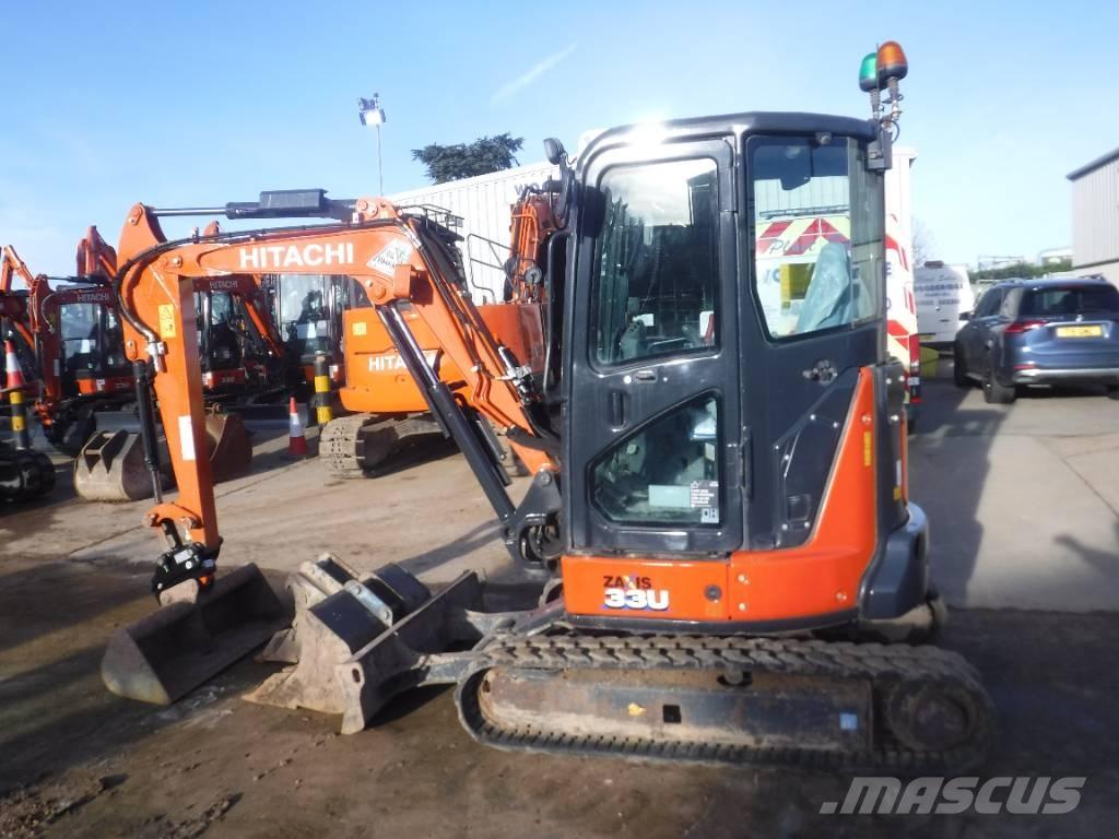 Hitachi ZX 33 U-6 حفارات صغيرة أقل من 7 طن (حفارات صغيرة)
