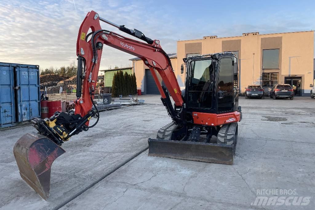 Kubota KX 060-5 حفارات صغيرة أقل من 7 طن (حفارات صغيرة)