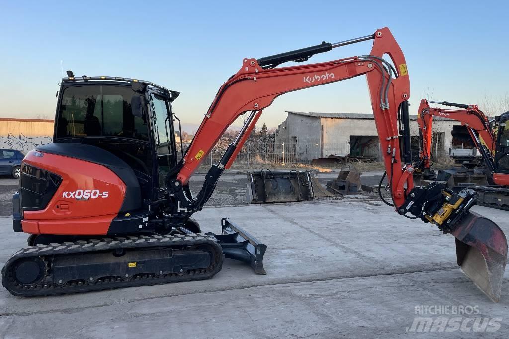 Kubota KX 060-5 حفارات صغيرة أقل من 7 طن (حفارات صغيرة)