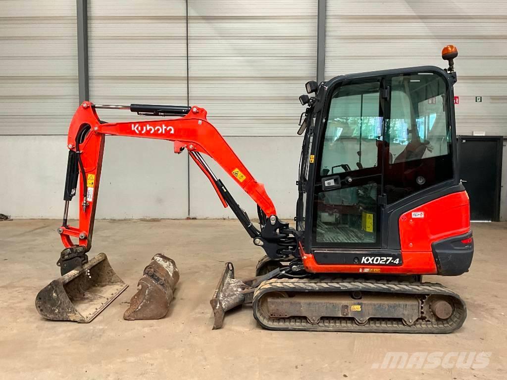 Kubota KX 027-4 حفارات صغيرة أقل من 7 طن (حفارات صغيرة)