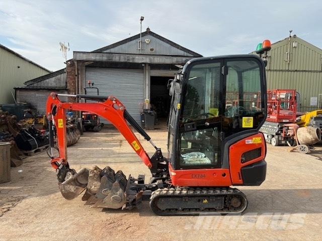 Kubota KX 016-4 حفارات صغيرة أقل من 7 طن (حفارات صغيرة)