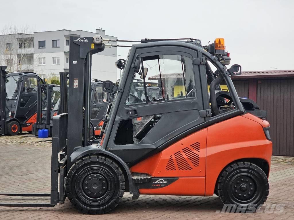 Linde H45T شاحنات LPG