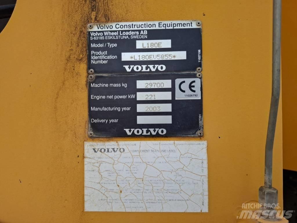 Volvo L 180 E لوادر بعجل
