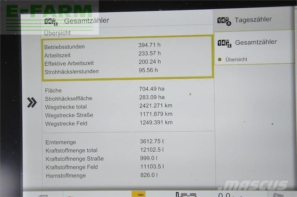 CLAAS trion 730 حصادات