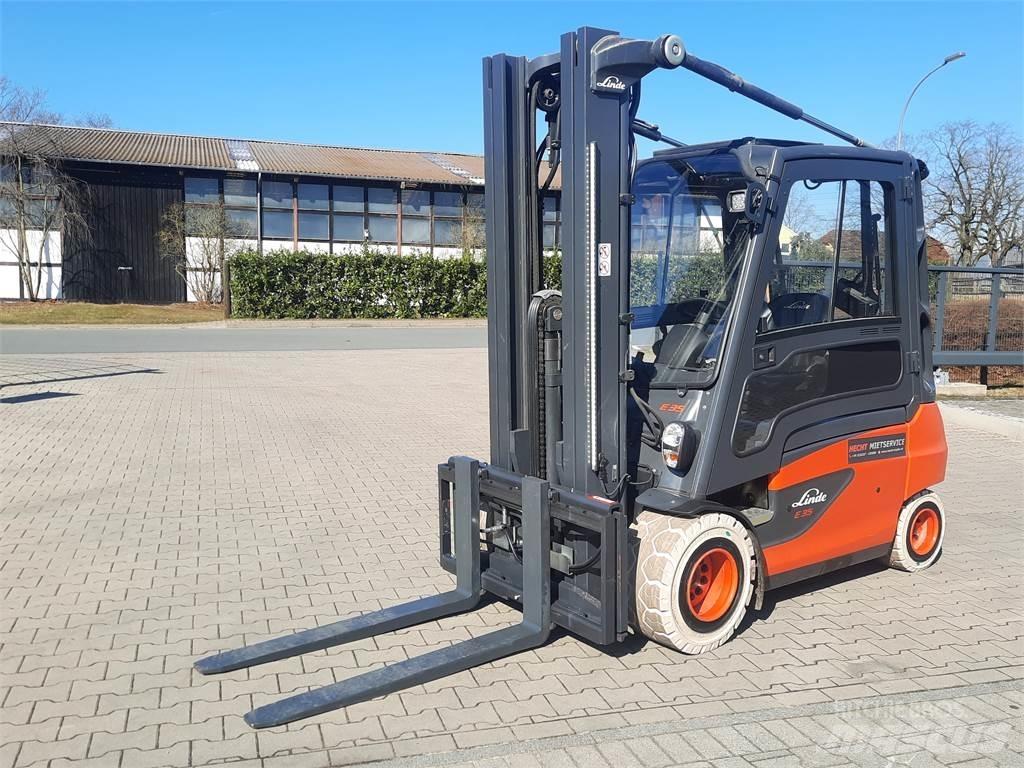 Linde E35L شاحنات ذات رافعات شوكية تعمل بالكهرباء