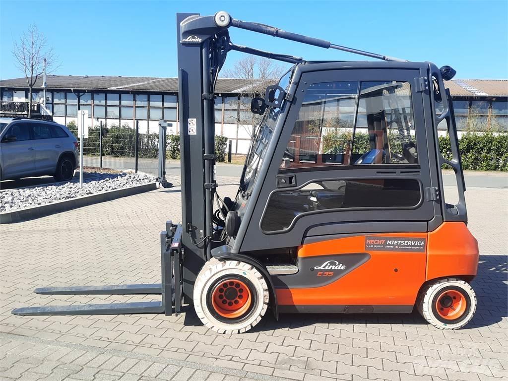 Linde E35L شاحنات ذات رافعات شوكية تعمل بالكهرباء