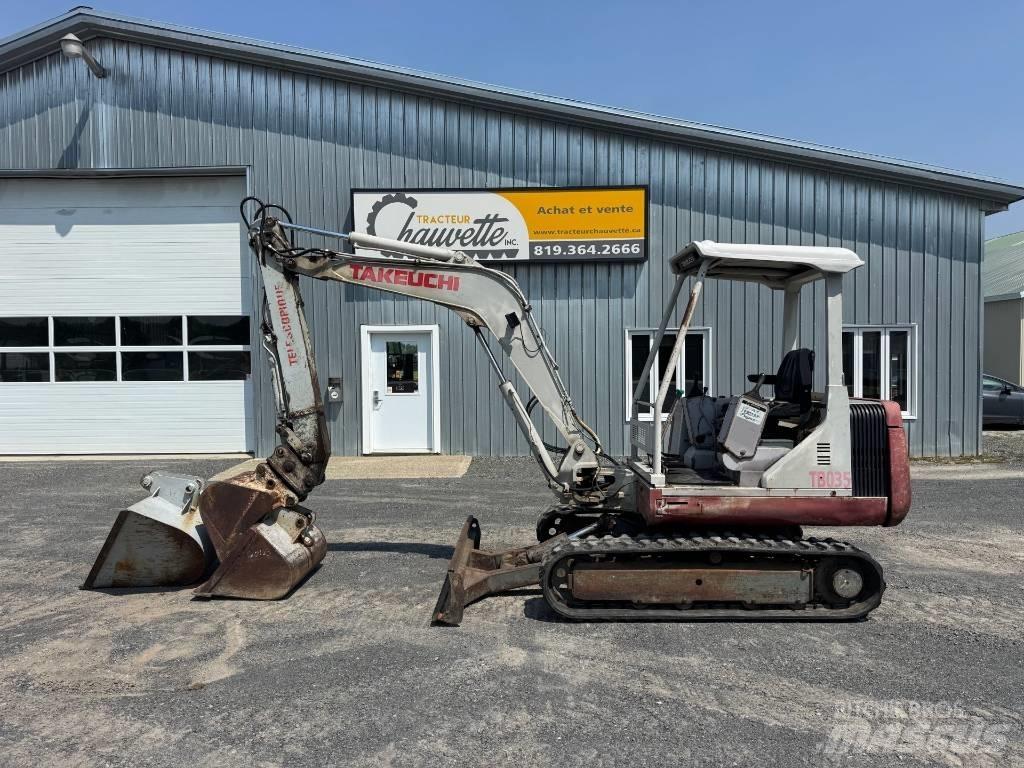 Takeuchi TB 035 حفارات صغيرة أقل من 7 طن (حفارات صغيرة)