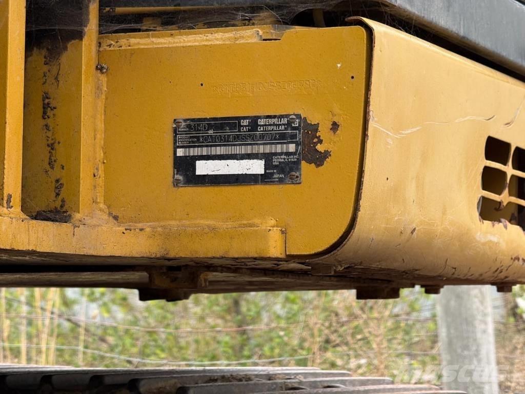 CAT 314 D LCR حفارات زحافة