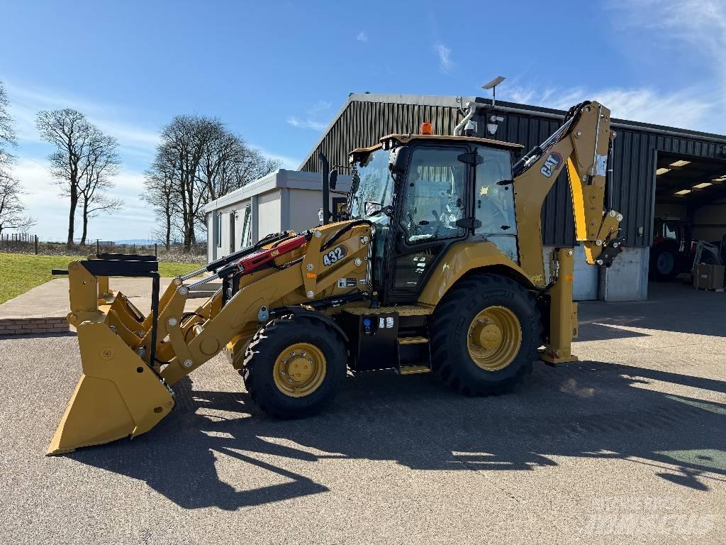 CAT 432 F لوادر ذات جرافات عكسية