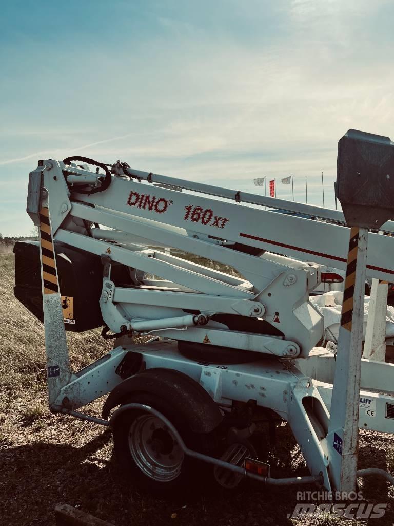 Dino 160 XT المنصات الهوائية المثبتة على مقطورة