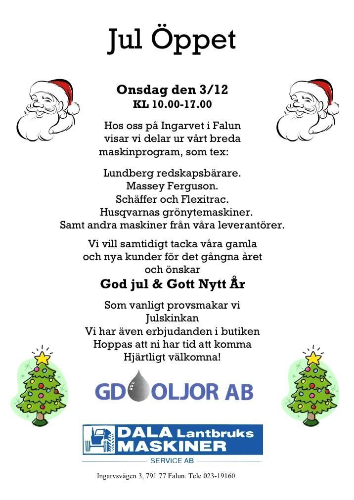 Öppet Hus Falun ماكينات زراعية - غير ذلك