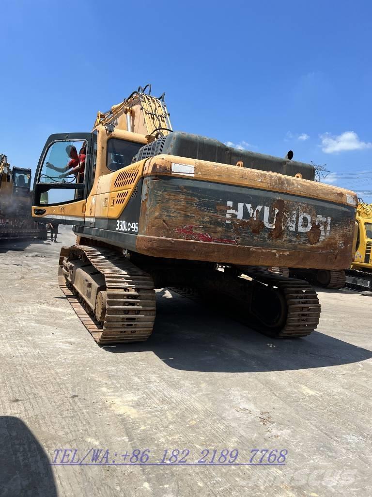 Hyundai 330lc-9s حفارات زحافة