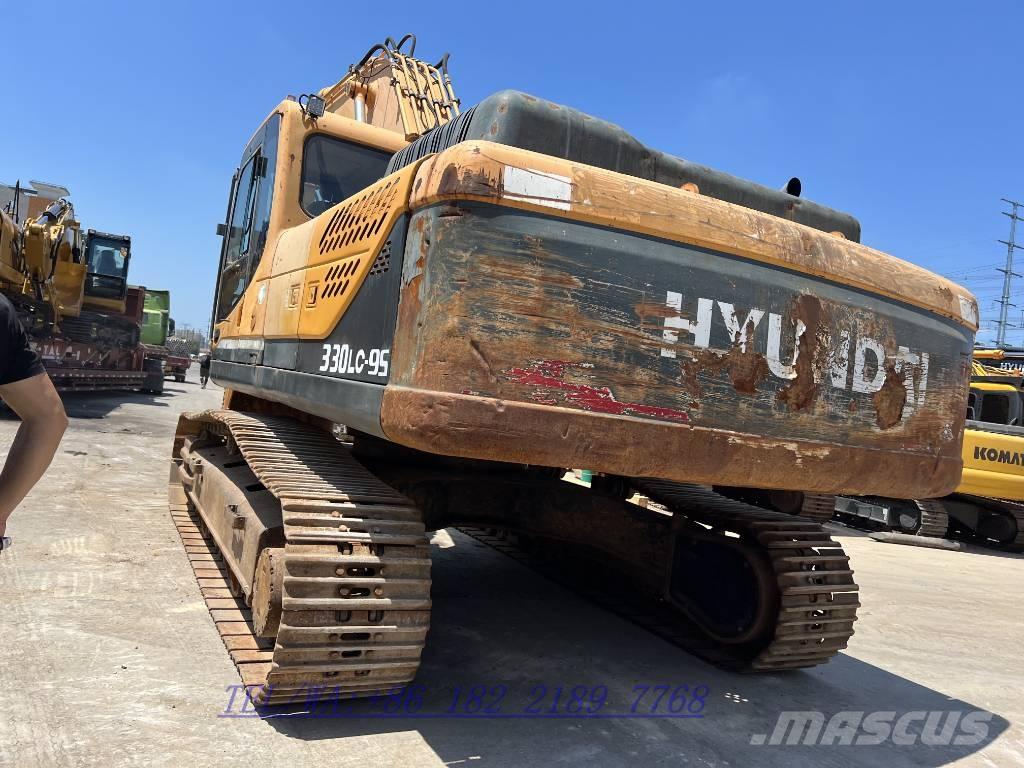 Hyundai 330lc-9s حفارات زحافة