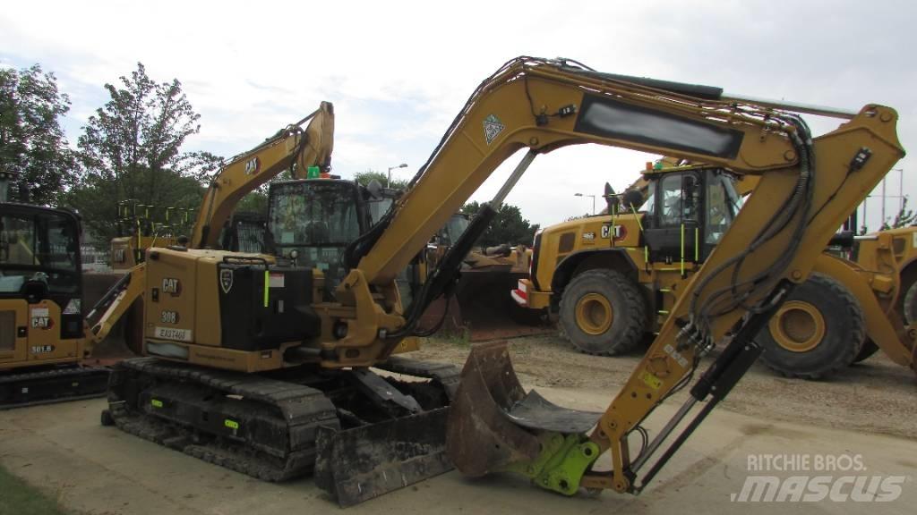 CAT 308 CR حفارات وسط 7 طن - 12 طن