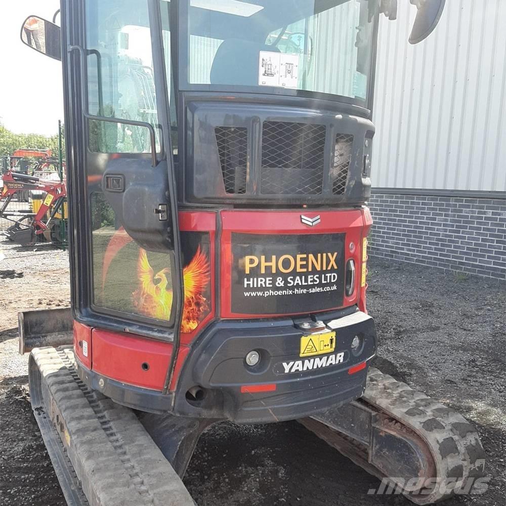 Yanmar Vio 38 حفارات صغيرة أقل من 7 طن (حفارات صغيرة)