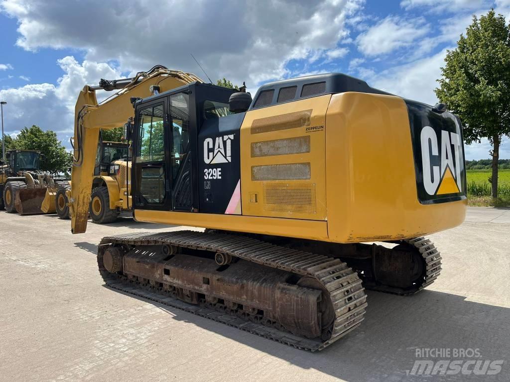 CAT 329 E LN حفارات زحافة