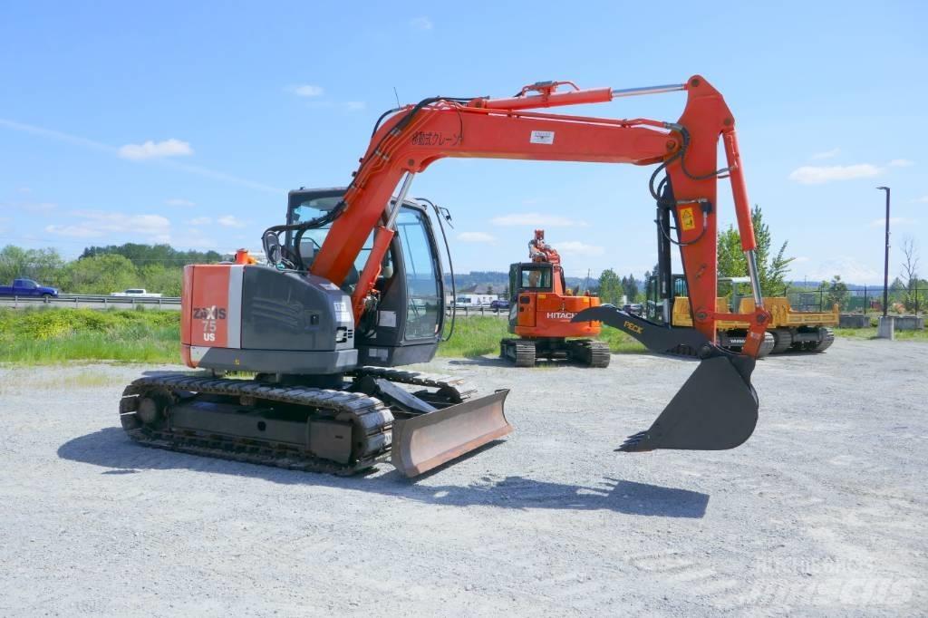 Hitachi ZX75US-3 حفارات زحافة