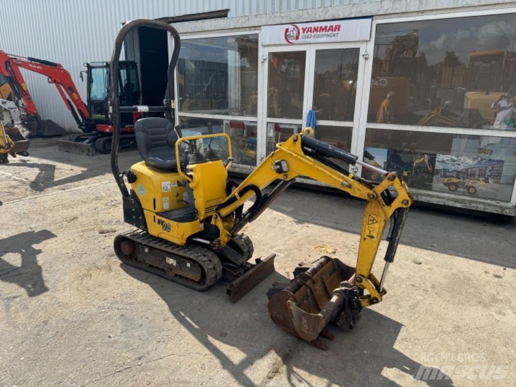 Yanmar SV08 (1C175) حفارات صغيرة أقل من 7 طن (حفارات صغيرة)