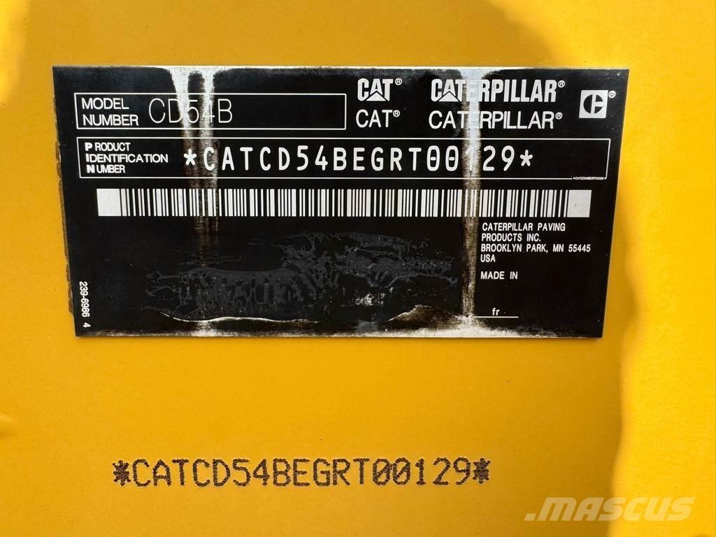 CAT CD54B مداحل ثنائية الاسطوانة