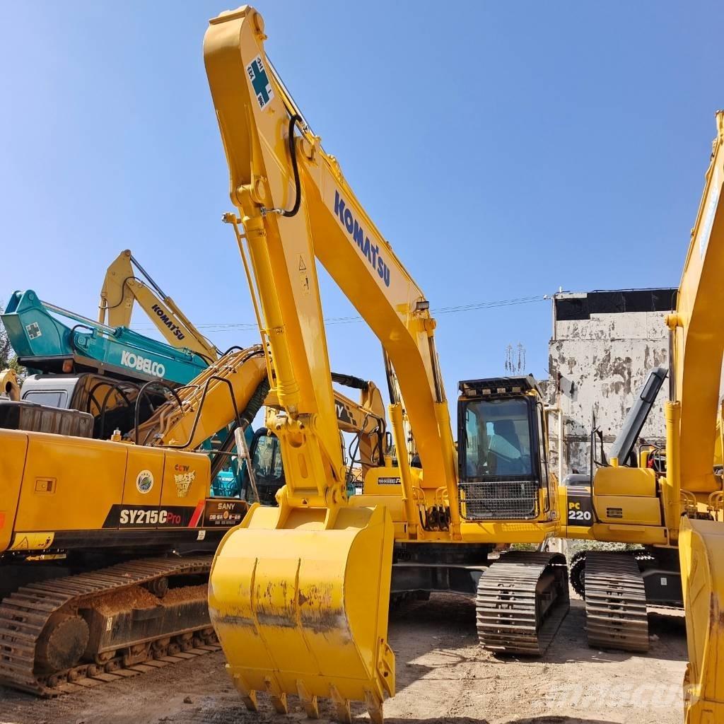 Komatsu PC 200 حفارات زحافة